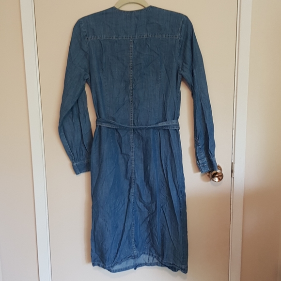 Pendleton chambray wrap dress - Picture 4 of 7